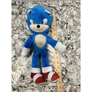 Sonic The Hedgehog Movie 2 Plush Stuffed Animal Doll 2022 SEGA 14"